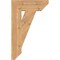 Ekena Millwork Traditional Slat Smooth Bracket, Western Red Cedar, 5 1/2"W x 20"D x 32"H BKT06X20X32TRA06SWR - alternate 2